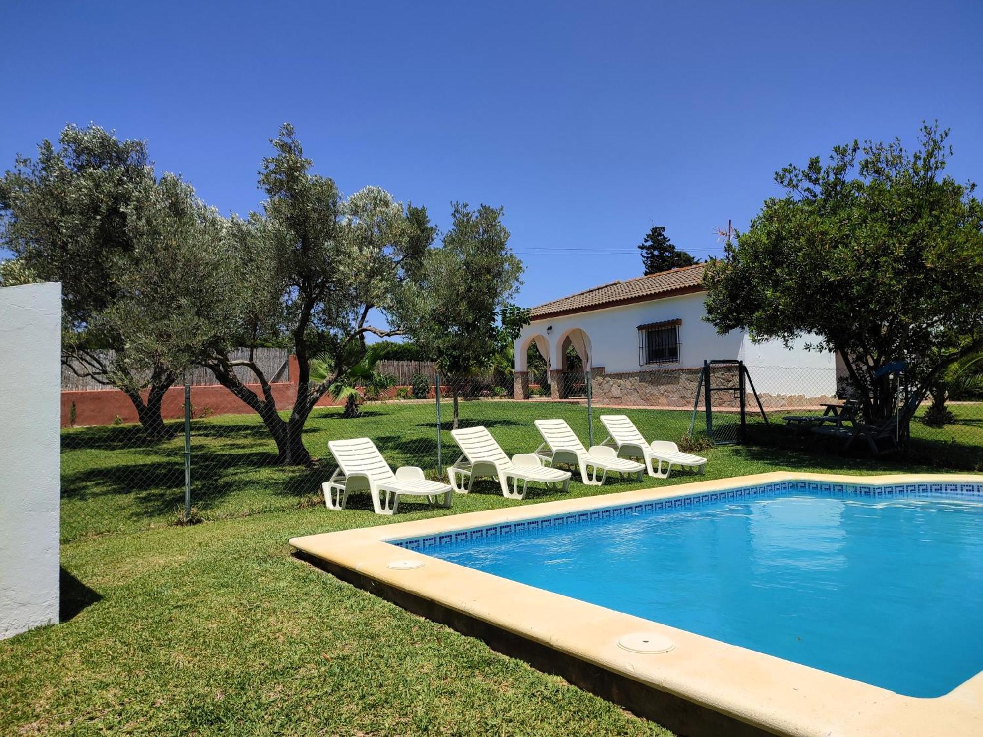 Casa Rural El Laurel Con Piscina Privada Conil De La Frontera Luaran gambar